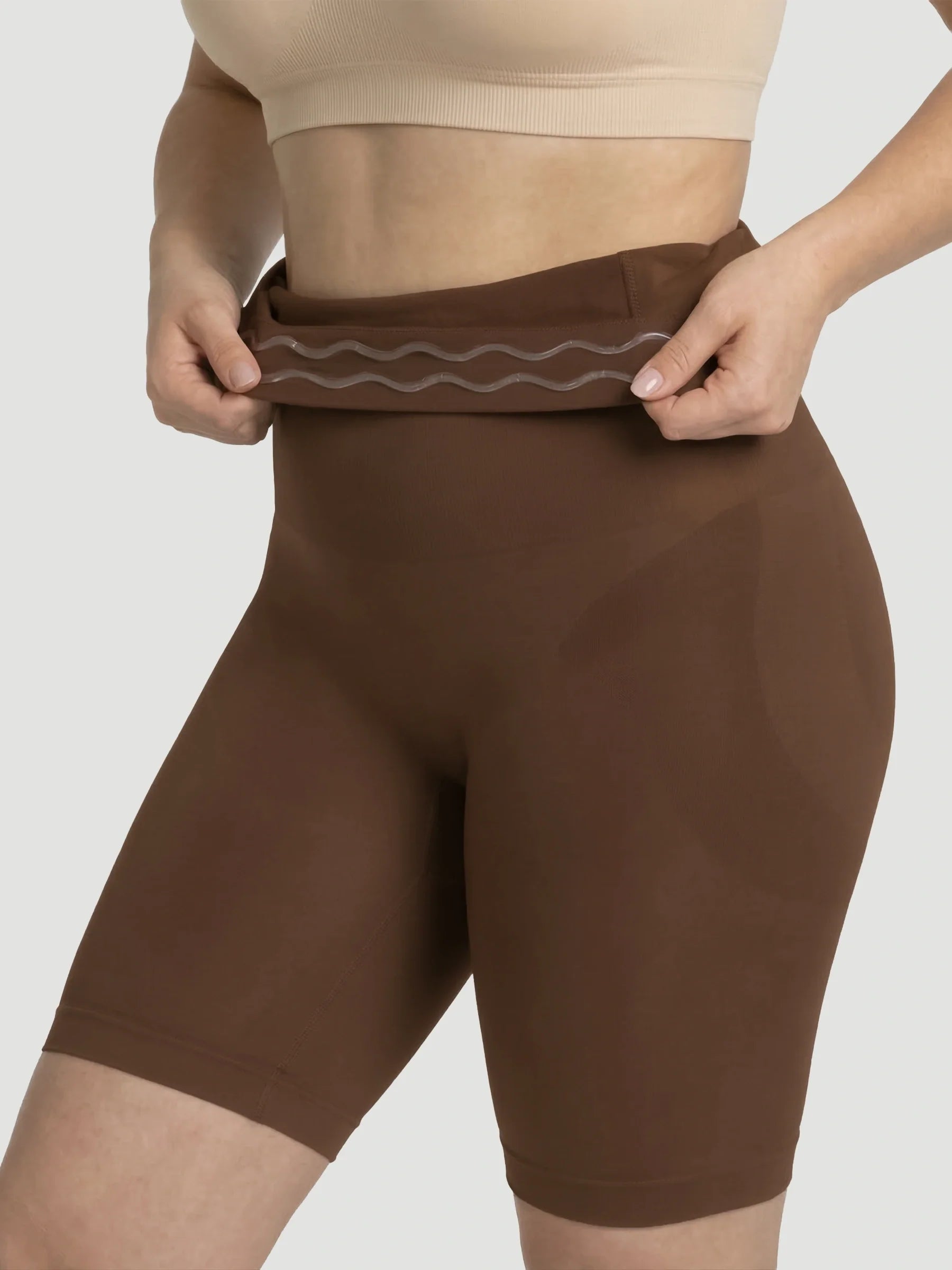 High-Waisted Shaping Shorts
