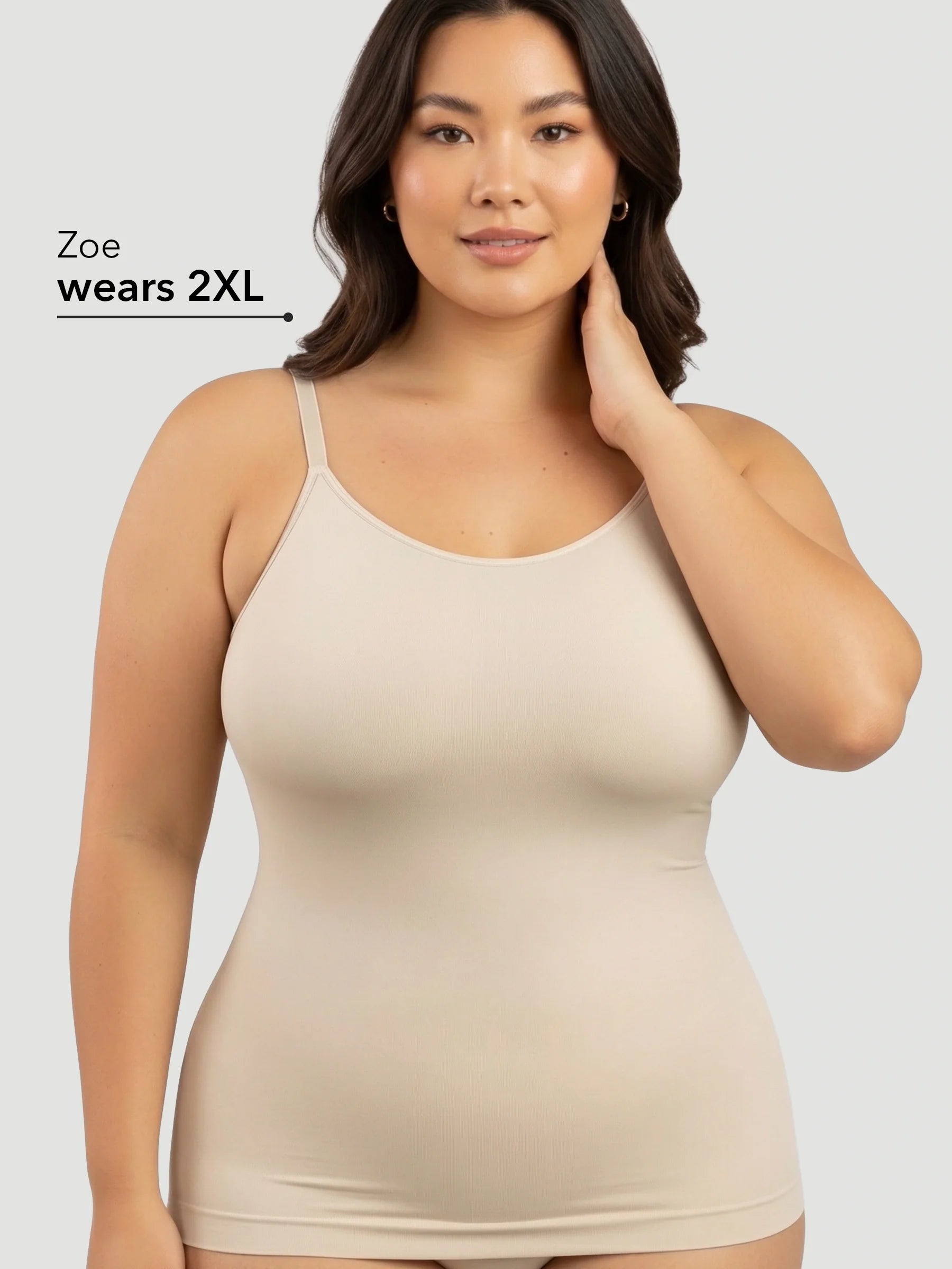 2-Pack Every Day Shaping Scoop Neck Cami