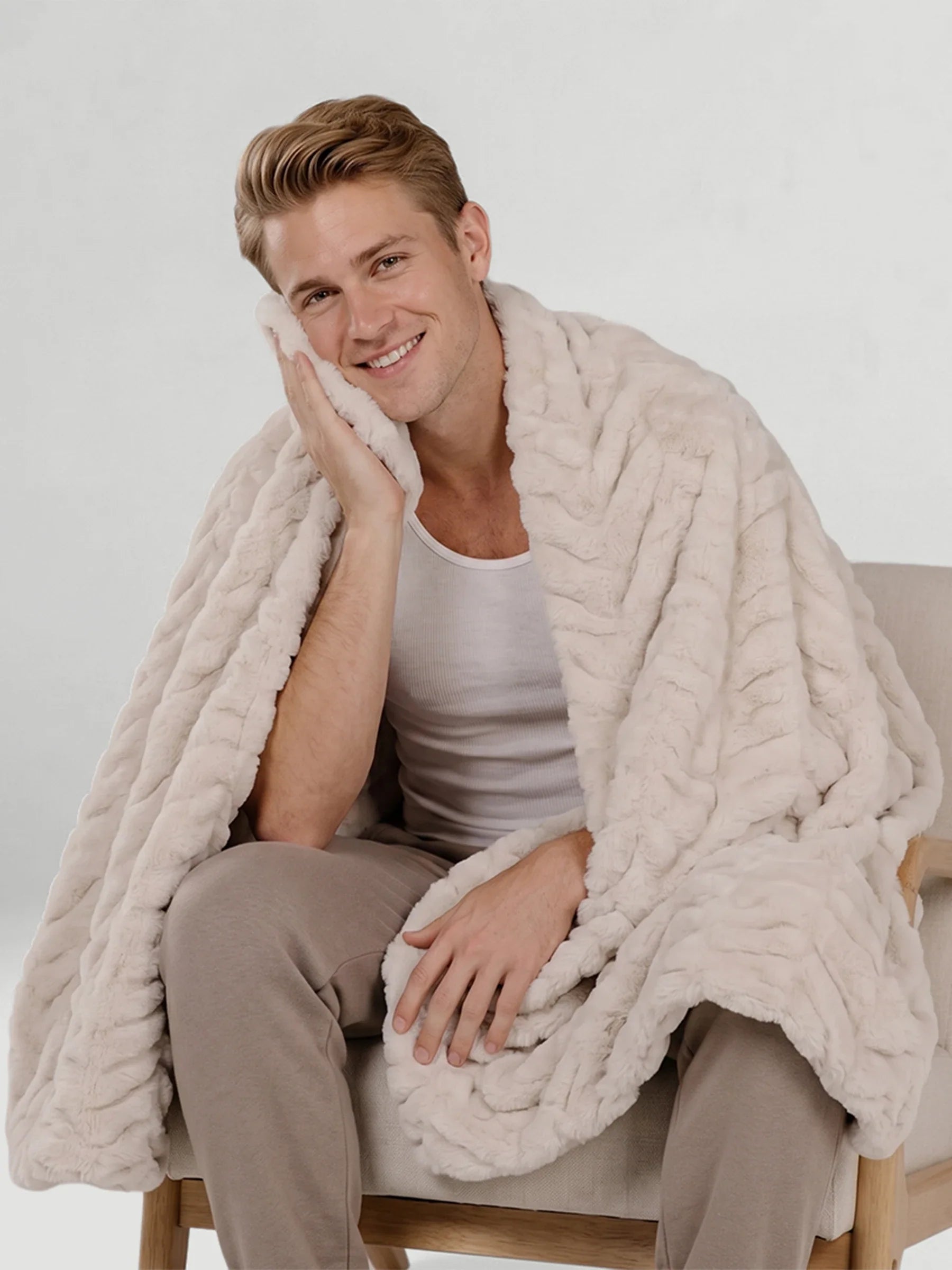 Antique Ivory Blanket