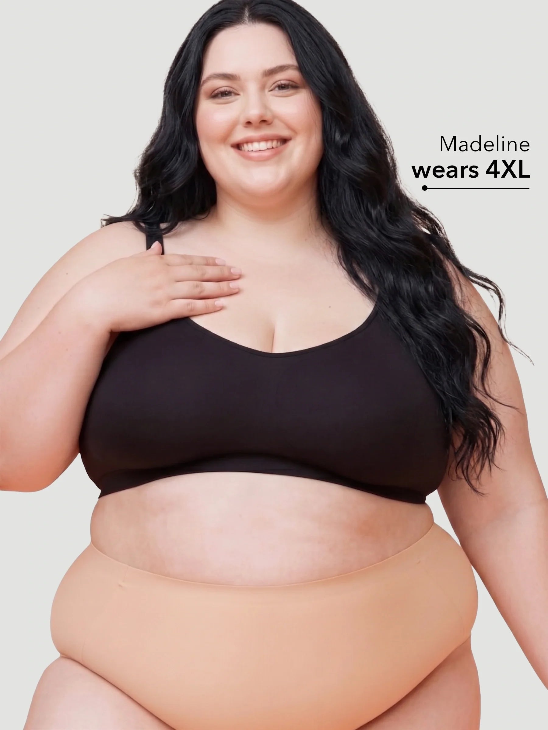 Wire Free Shaper Bra (Cups A-FF) + FREE Bra Extender