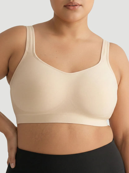 SPECIAL OFFER: Adjustable Wire Free Shaper Bra (Cups A-FF) + FREE Bra Extender 80% OFF
