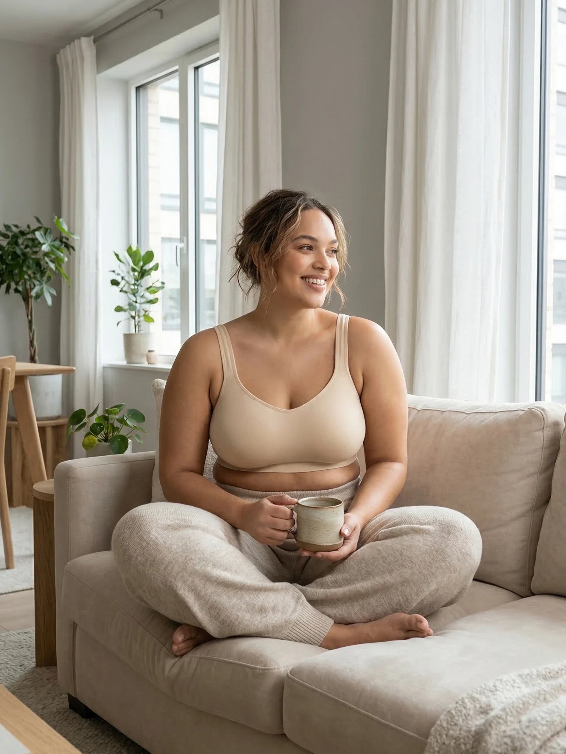 Wire Free Shaper Bra (Cups A-FF) + FREE Bra Extender