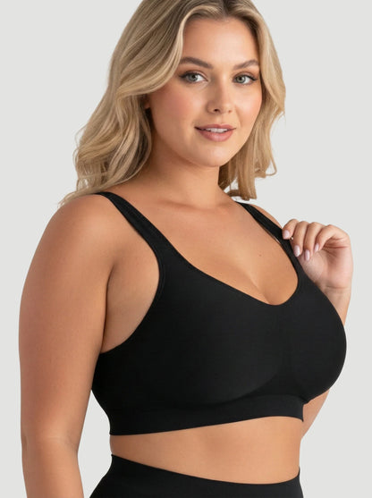 SPECIAL OFFER: Adjustable Wire Free Shaper Bra (Cups A-FF) + FREE Bra Extender 80% OFF