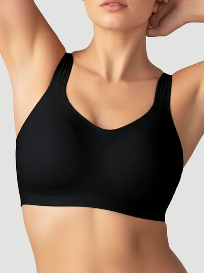 2-Pack Adjustable Wire Free Shaper Bra (Cups A-FF) + FREE Bra Extender