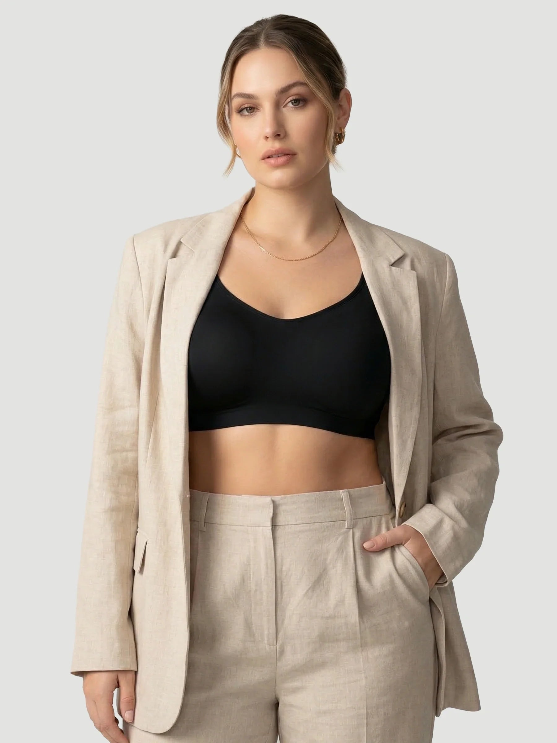 SPECIAL OFFER: Adjustable Wire Free Shaper Bra (Cups A-FF) + FREE Bra Extender 80% OFF
