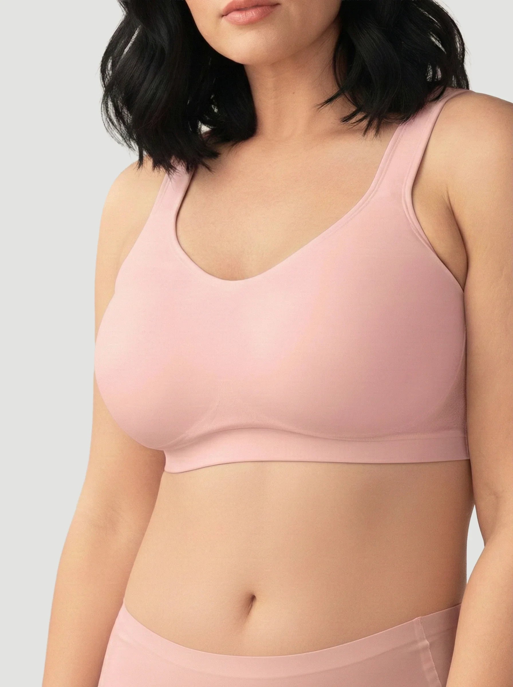 SPECIAL OFFER: Adjustable Wire Free Shaper Bra (Cups A-FF) + FREE Bra Extender 80% OFF