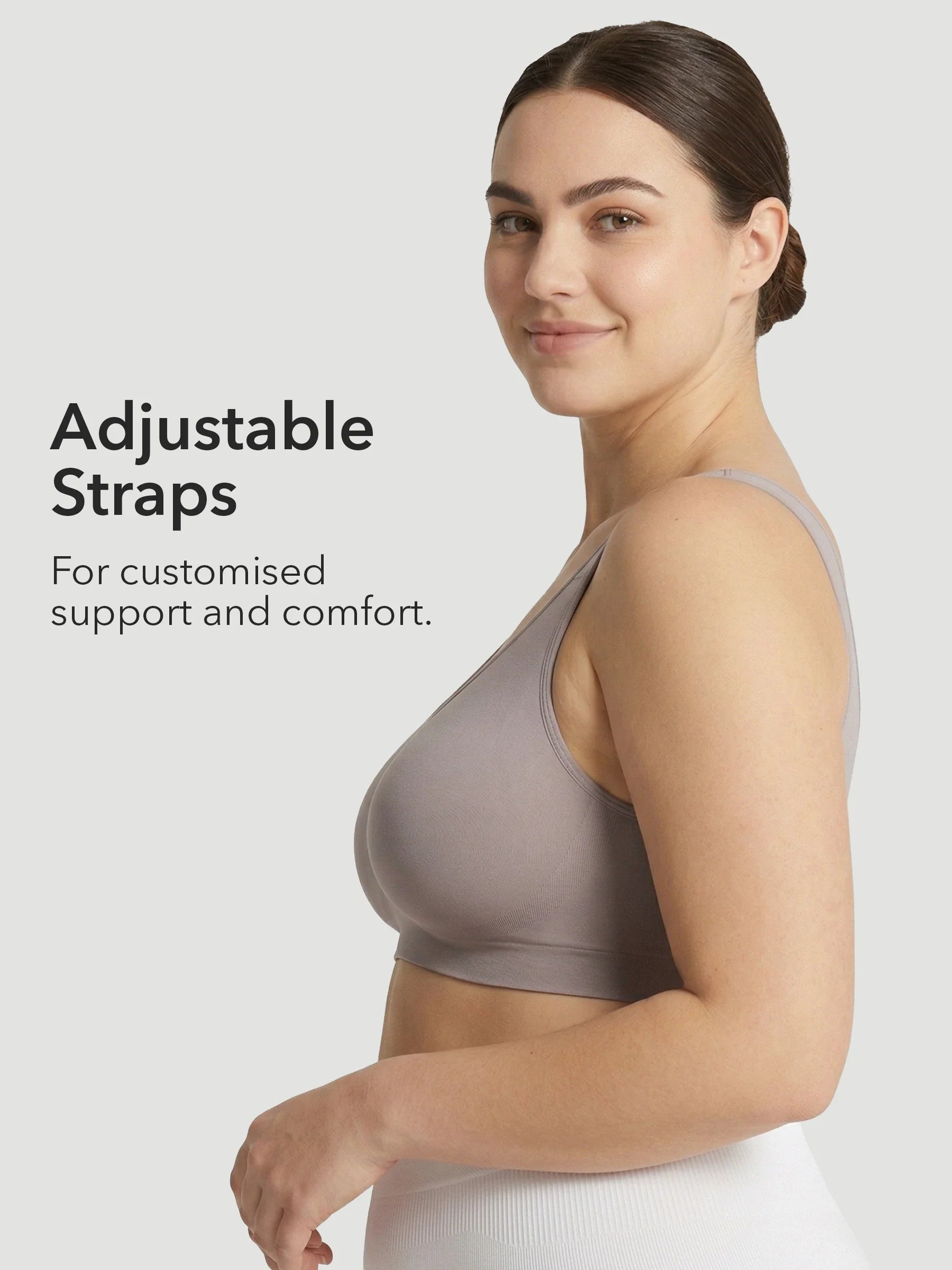 SPECIAL OFFER: Adjustable Wire Free Shaper Bra (Cups A-FF) + FREE Bra Extender 80% OFF