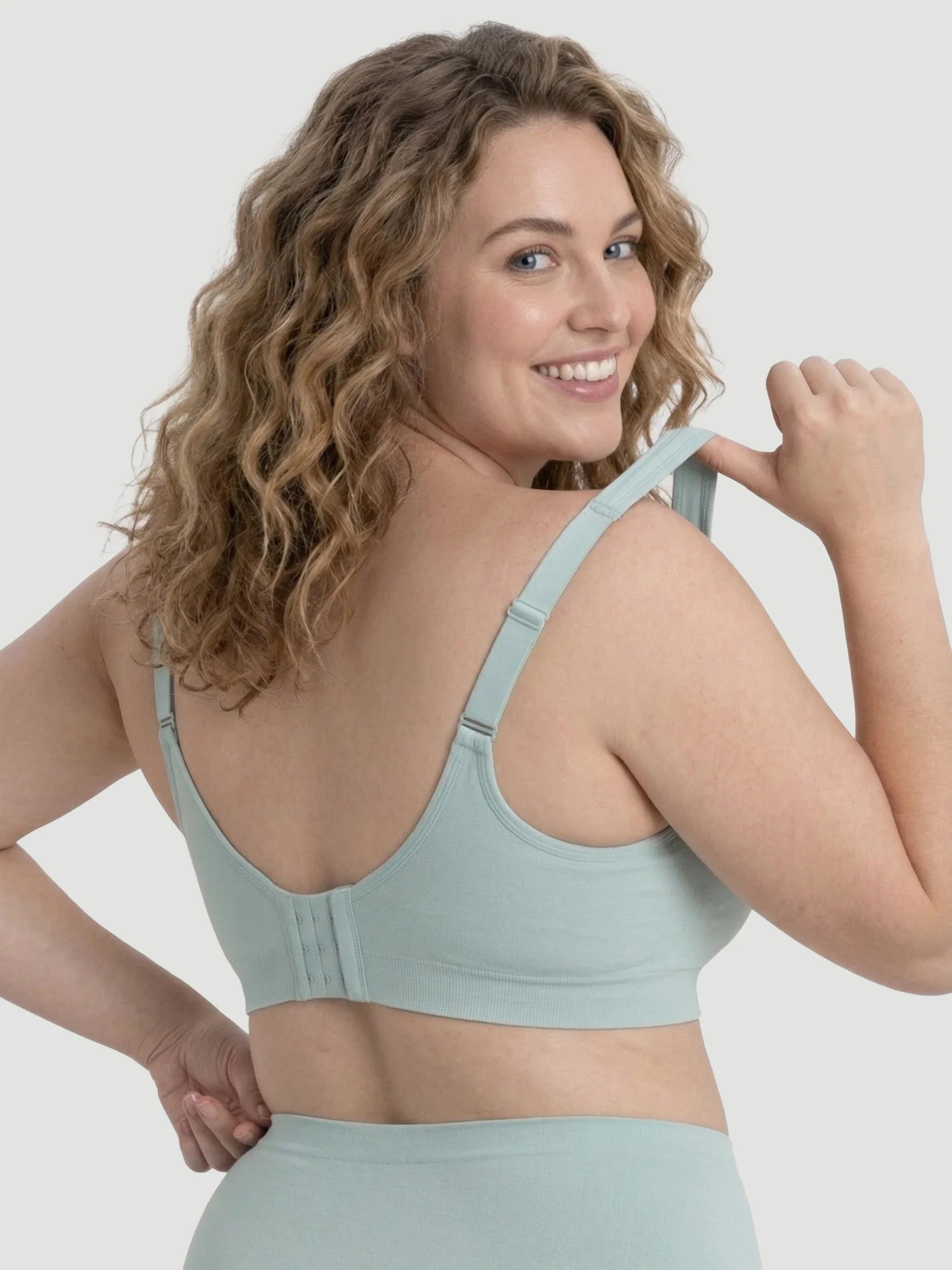 2-Pack Adjustable Wire Free Shaper Bra (Cups A-FF) + FREE Bra Extender