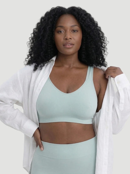 2-Pack Adjustable Wire Free Shaper Bra (Cups A-FF) + FREE Bra Extender