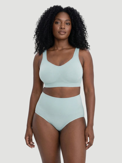 Adjustable Wire Free Shaper Bra (Cups A-FF) + FREE Bra Extender