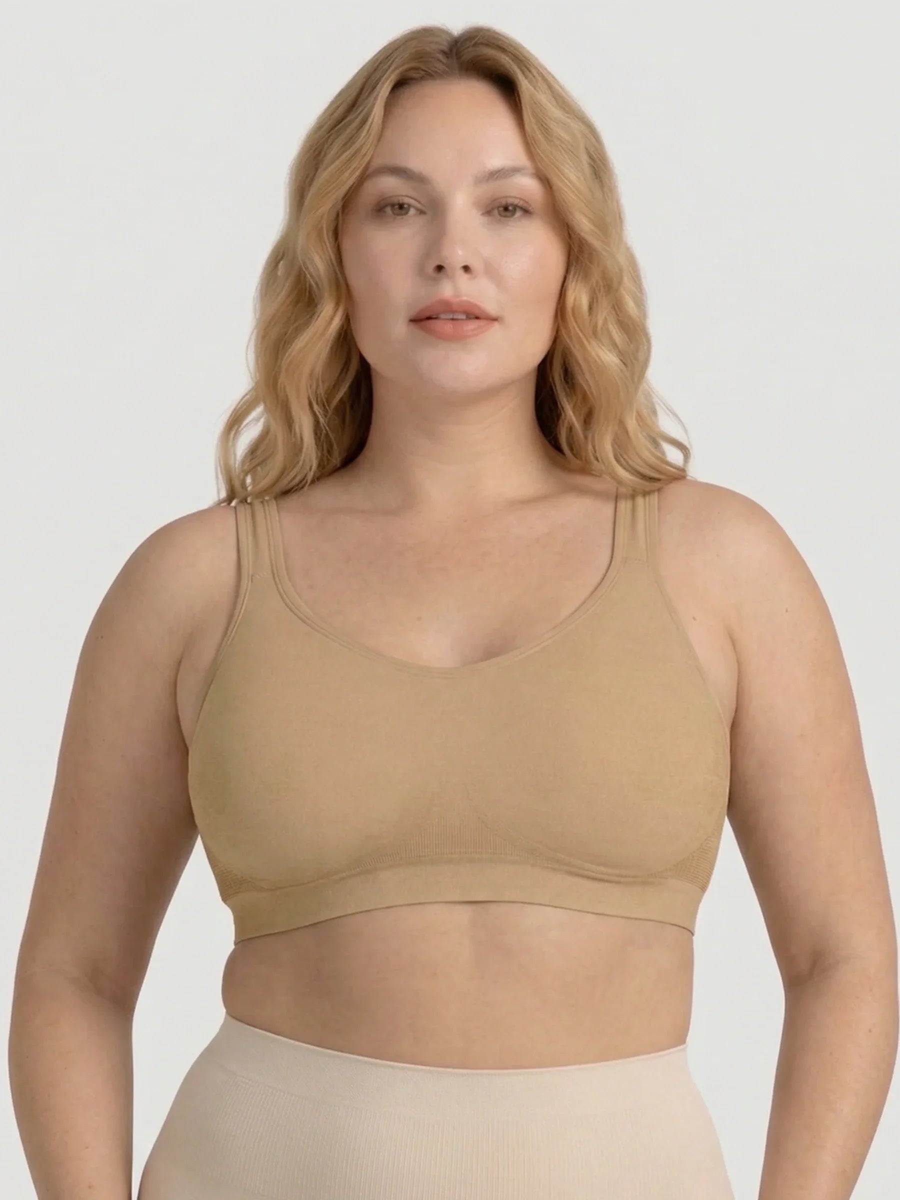 Wire Free Shaper Bra (Cups A-FF) + FREE Bra Extender
