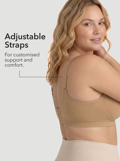 Wire Free Shaper Bra (Cups A-FF) + FREE Bra Extender