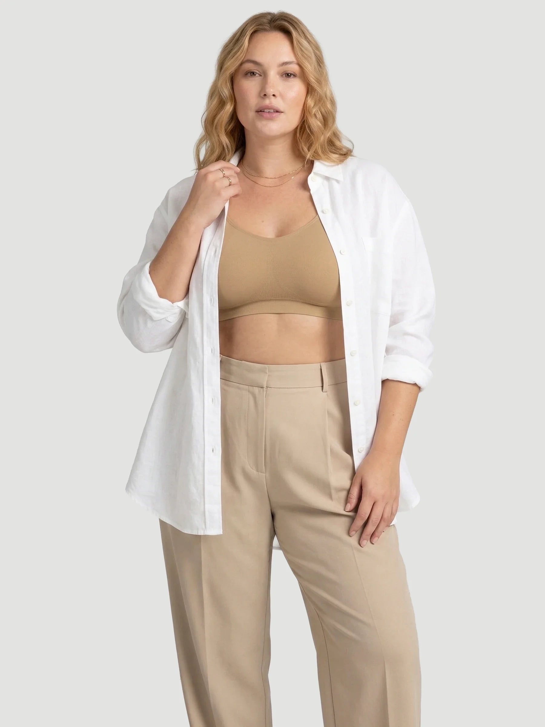 Wire Free Shaper Bra (Cups A-FF) + FREE Bra Extender