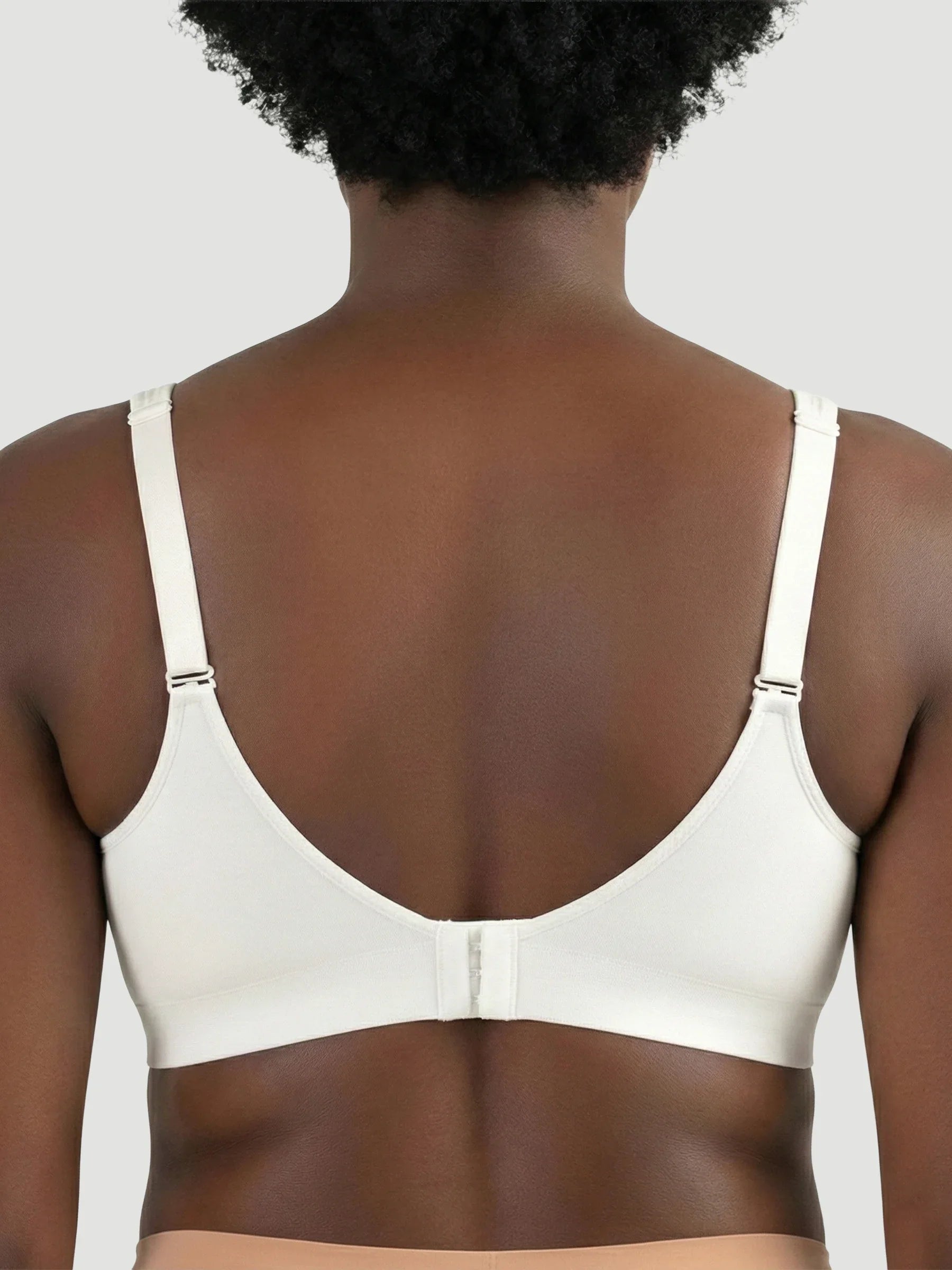 2-Pack Adjustable Wire Free Shaper Bra (Cups A-FF) + FREE Bra Extender