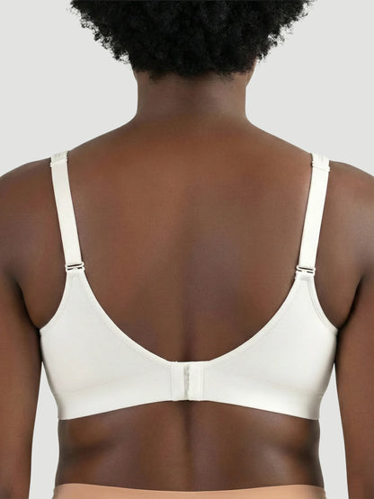 2-Pack Adjustable Wire Free Shaper Bra (Cups A-FF) + FREE Bra Extender