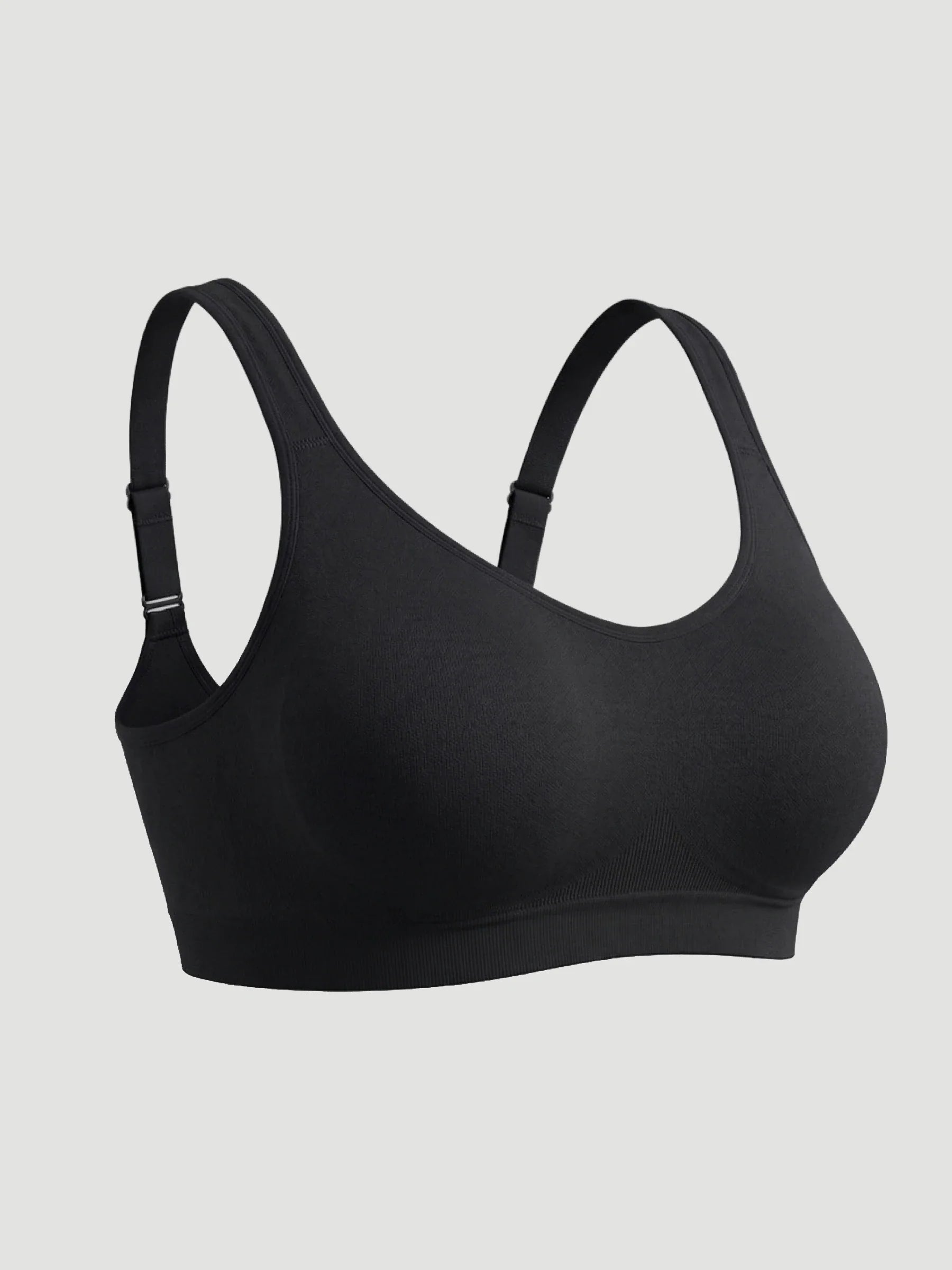 2-Pack Adjustable Wire Free Shaper Bra (Cups A-FF) + FREE Bra Extender