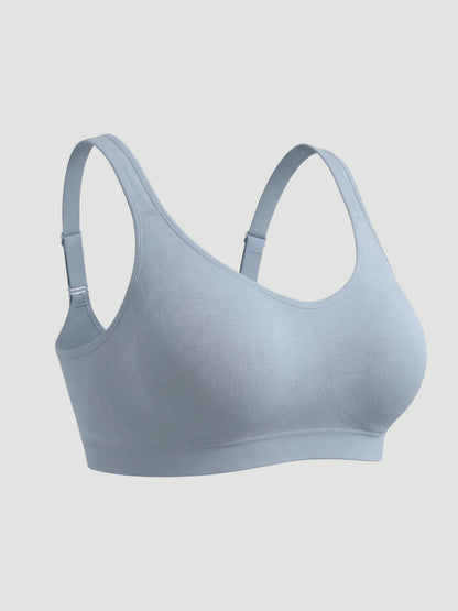 2-Pack Adjustable Wire Free Shaper Bra (Cups A-FF) + FREE Bra Extender