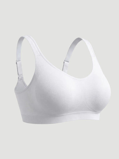 2-Pack Adjustable Wire Free Shaper Bra (Cups A-FF) + FREE Bra Extender
