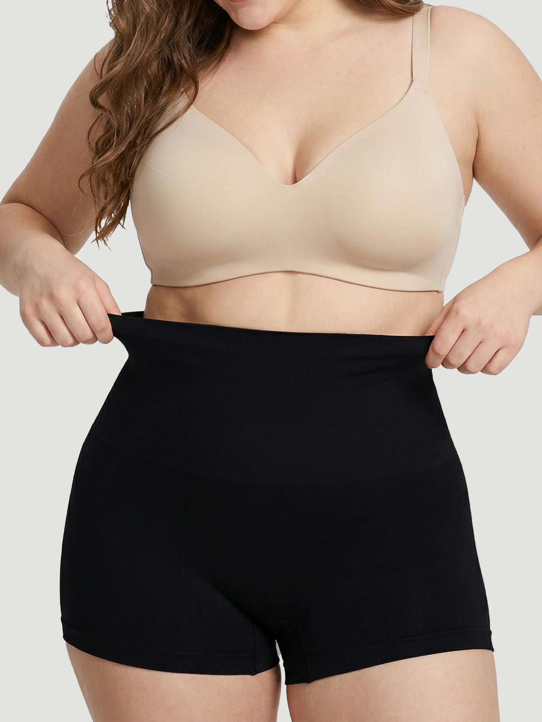 High-Waisted Shaping BoyShort
