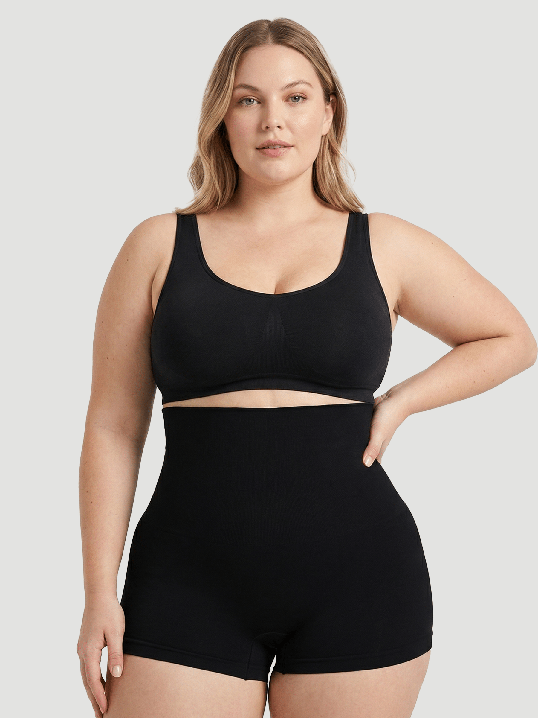 High-Waisted Shaping BoyShort