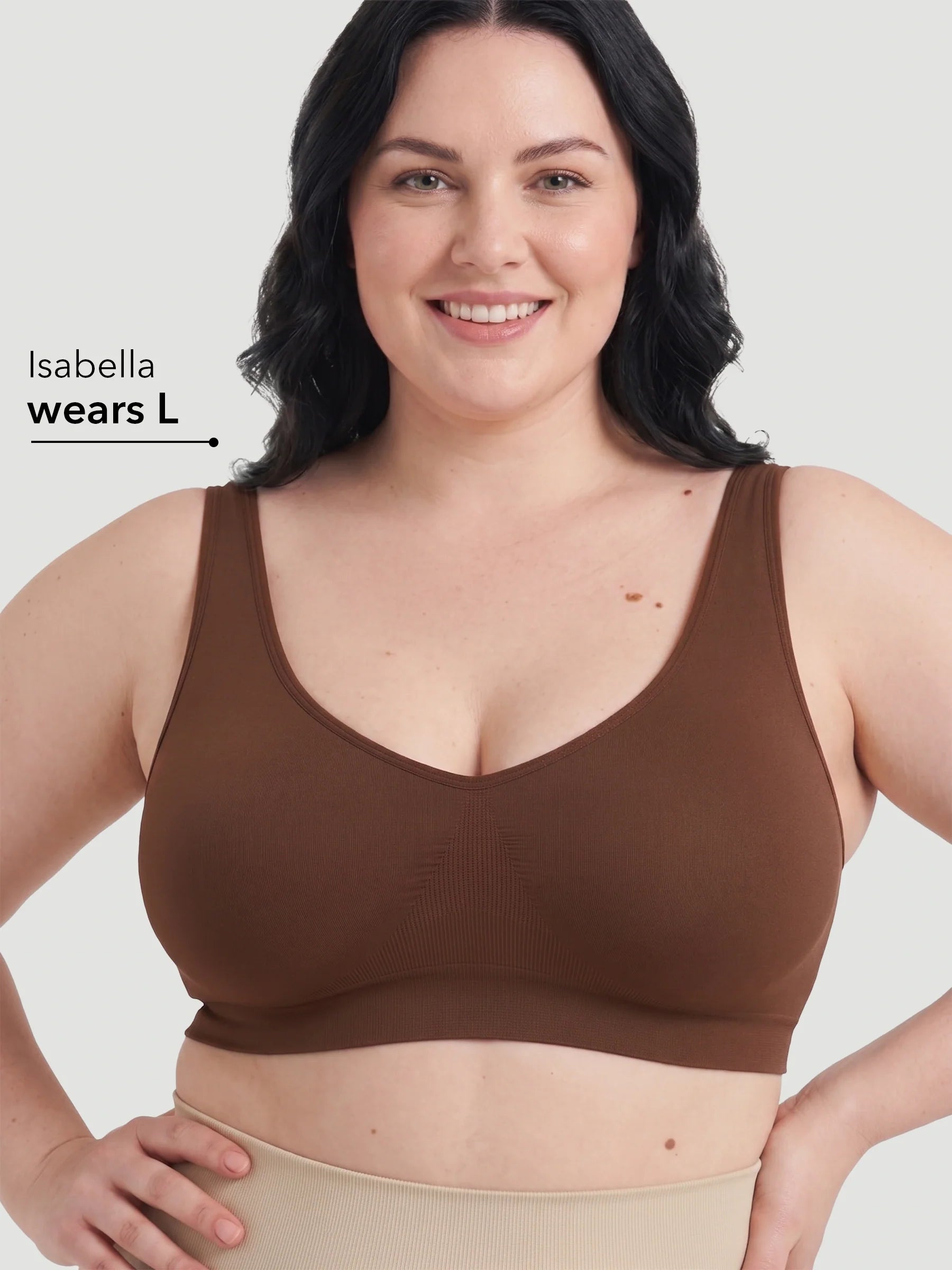 SPECIAL OFFER: Daily Comfort Throw-on Wirefree Bra (A-FF Cup) 80% OFF