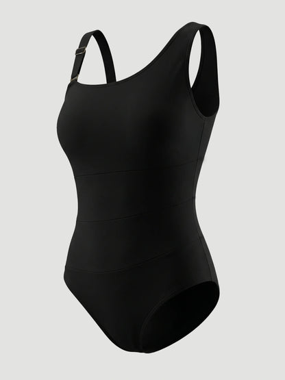 One Shoulder Shaping Swimsuit