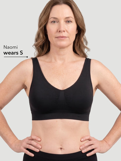 SPECIAL OFFER: Daily Comfort Throw-on Wirefree Bra (A-FF Cup) 80% OFF