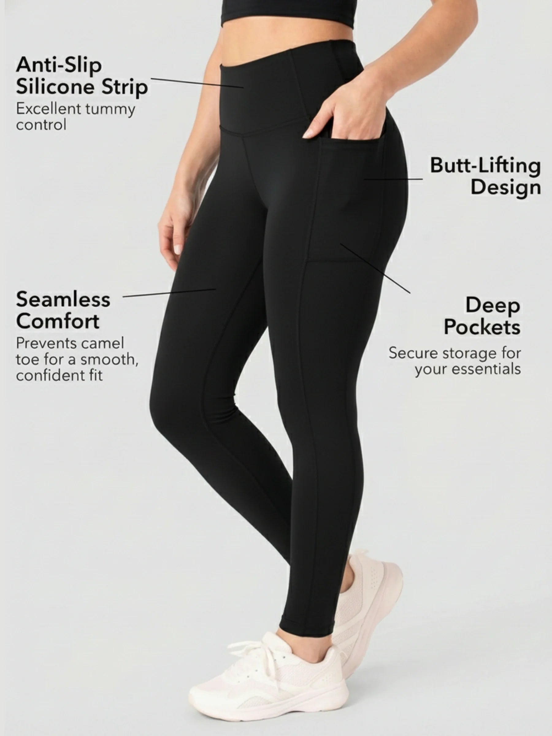 SPECIAL OFFER: High Waisted Active Shaping Leggings 80% OFF