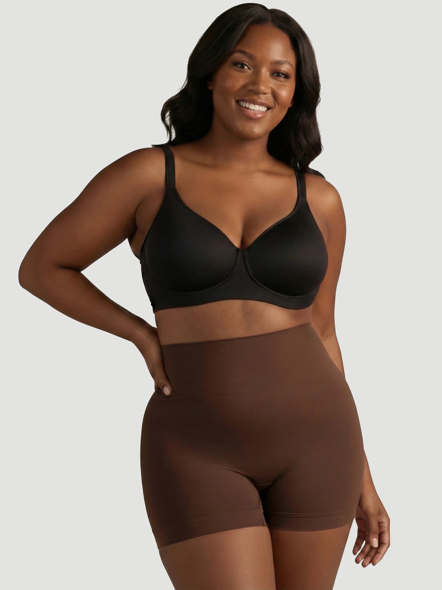 High-Waisted Shaping BoyShort