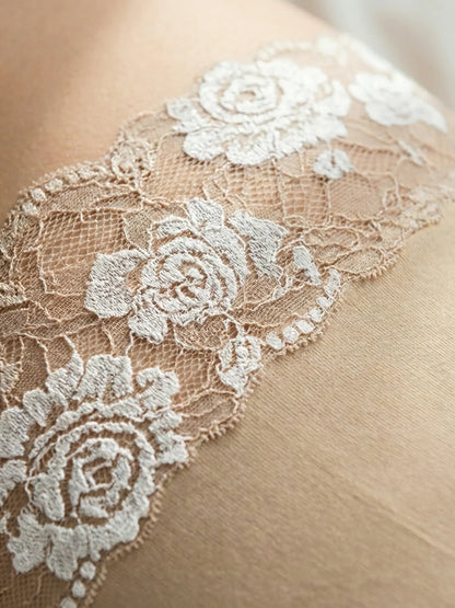 High Waisted Shaping Lace Panty