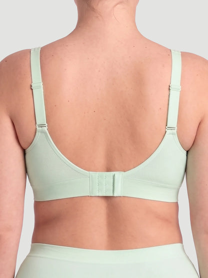 2-Pack Adjustable Wire Free Shaper Bra (Cups A-FF) + FREE Bra Extender