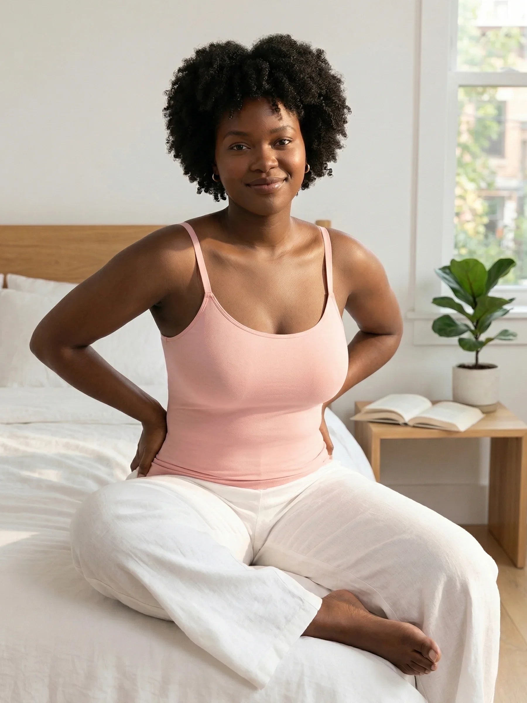 Shaping Scoop Neck Cami