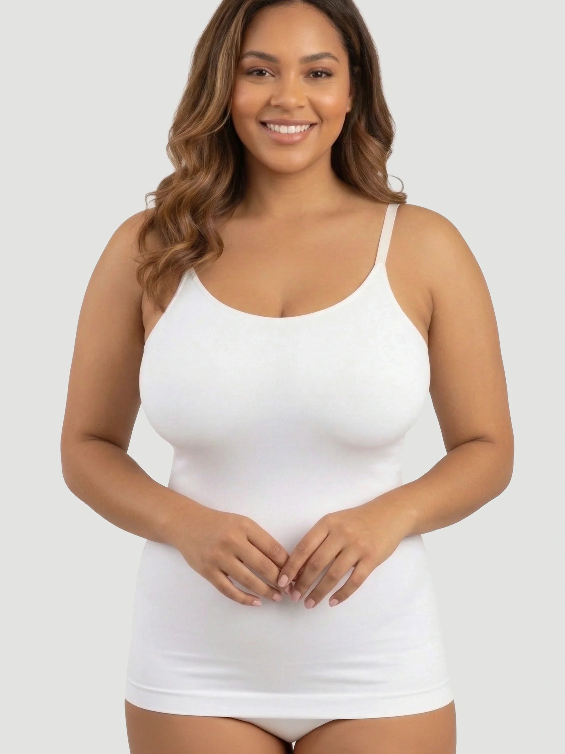 Shaping Scoop Neck Cami