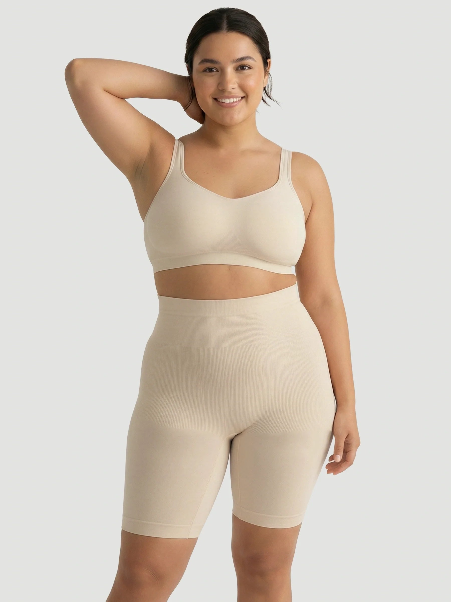 High-Waisted Shaping Shorts