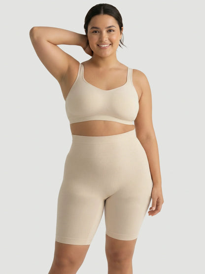 High-Waisted Shaping Shorts