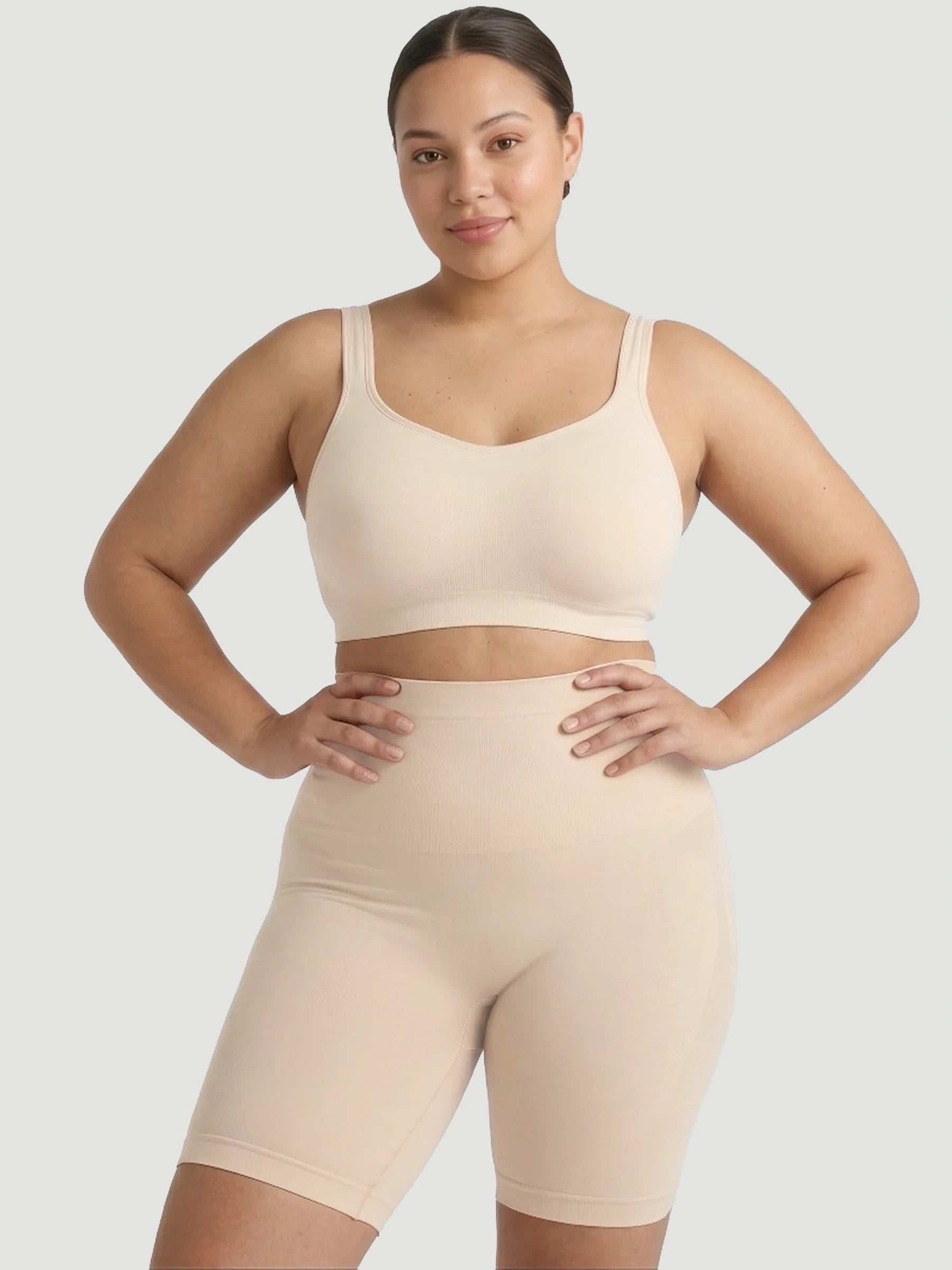 High-Waisted Shaping Shorts