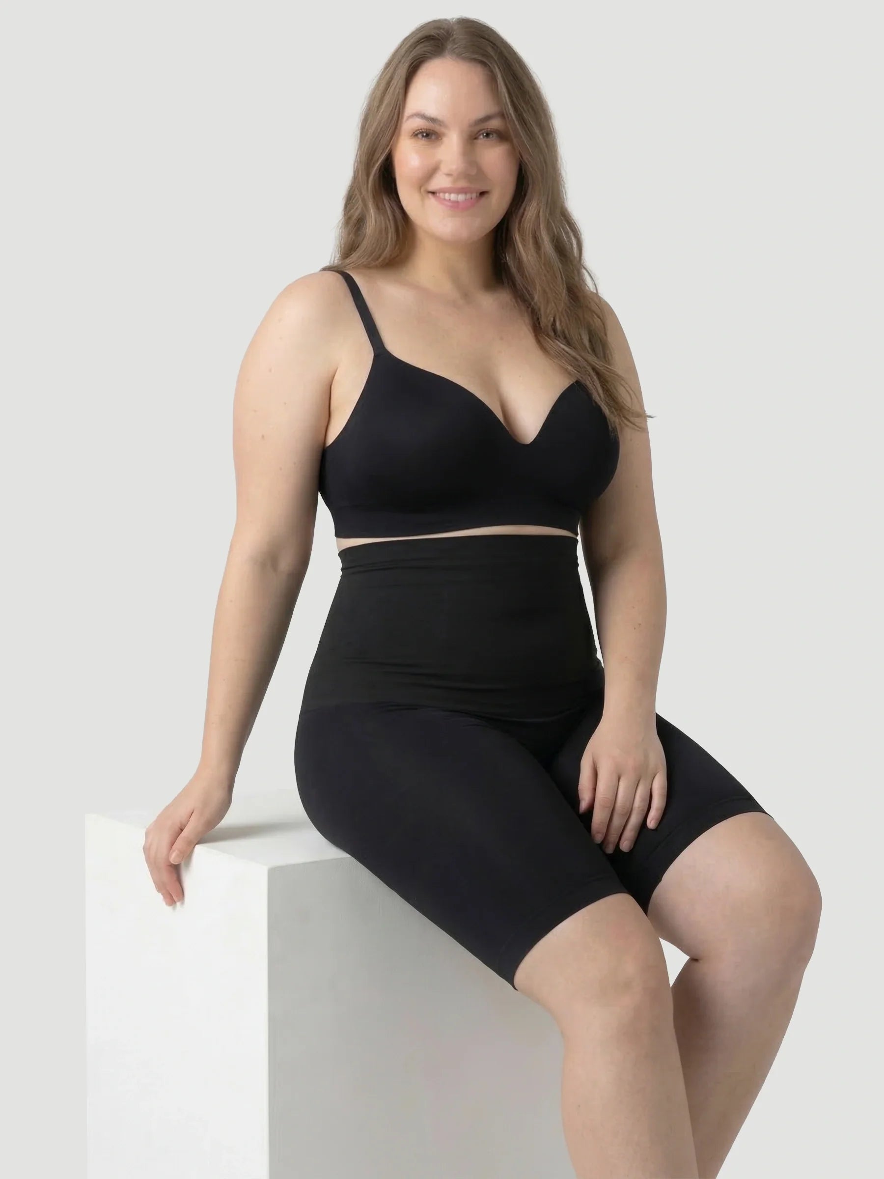 High-Waisted Shaping Shorts