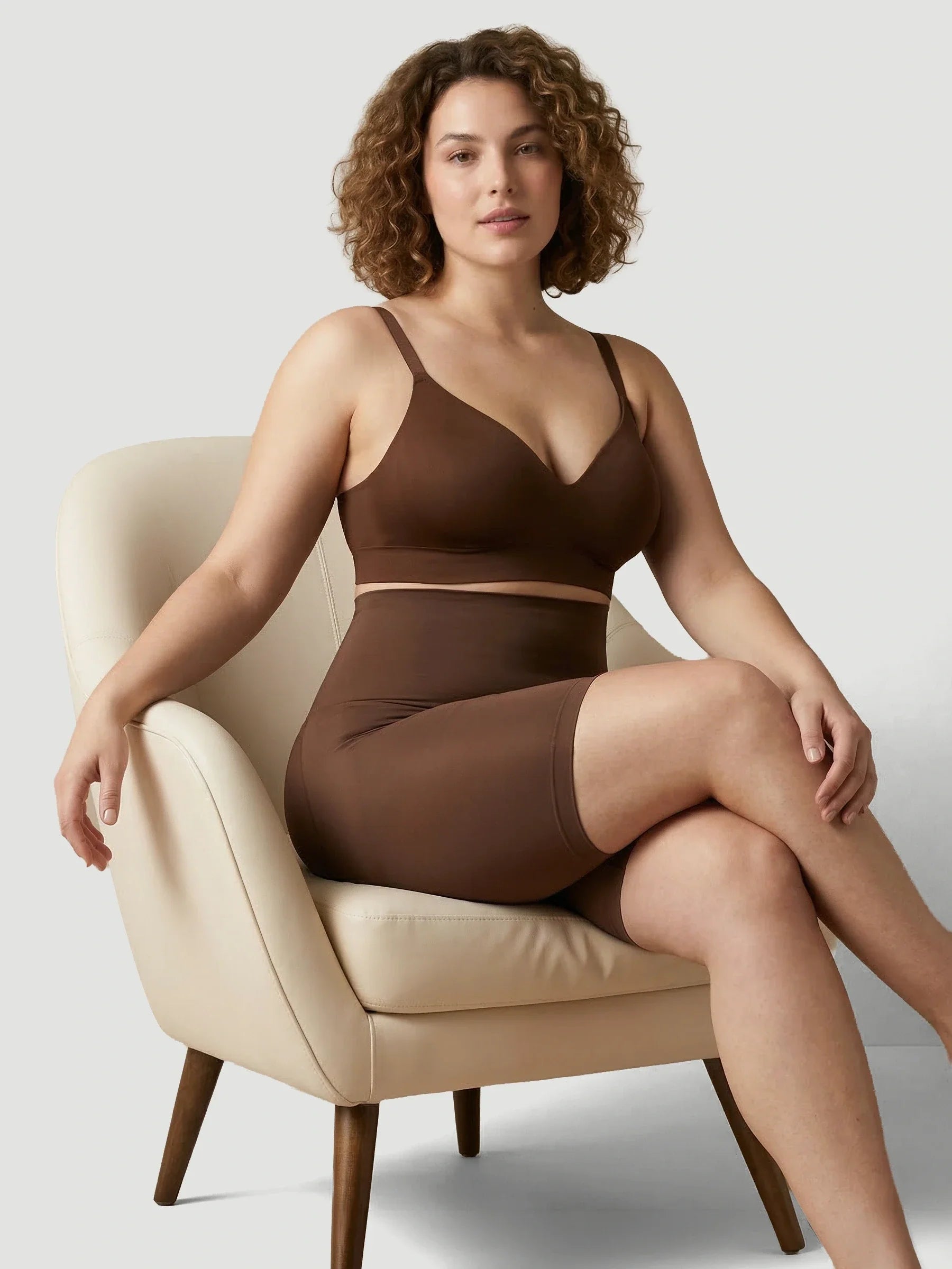 High-Waisted Shaping Shorts