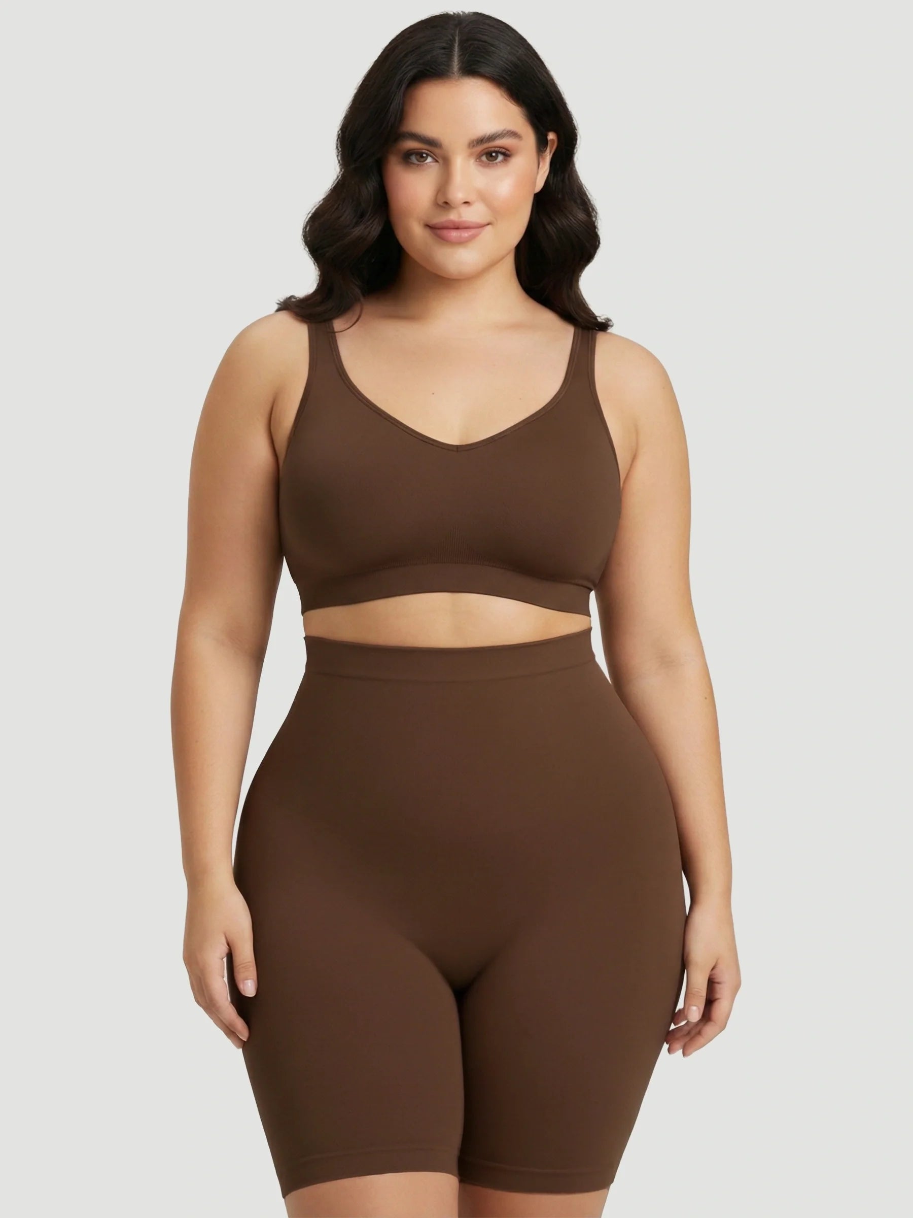 High-Waisted Shaping Shorts