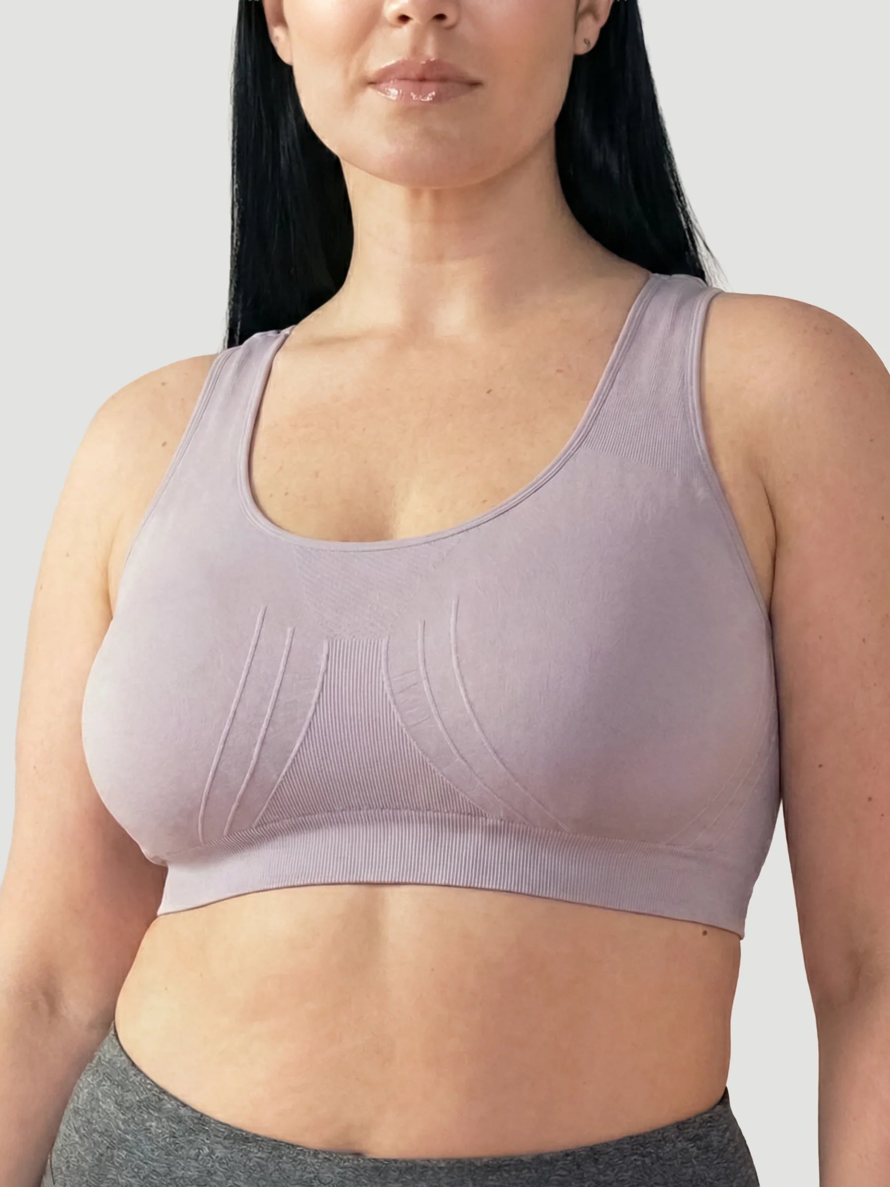 Seamless Racerback Sports Bra