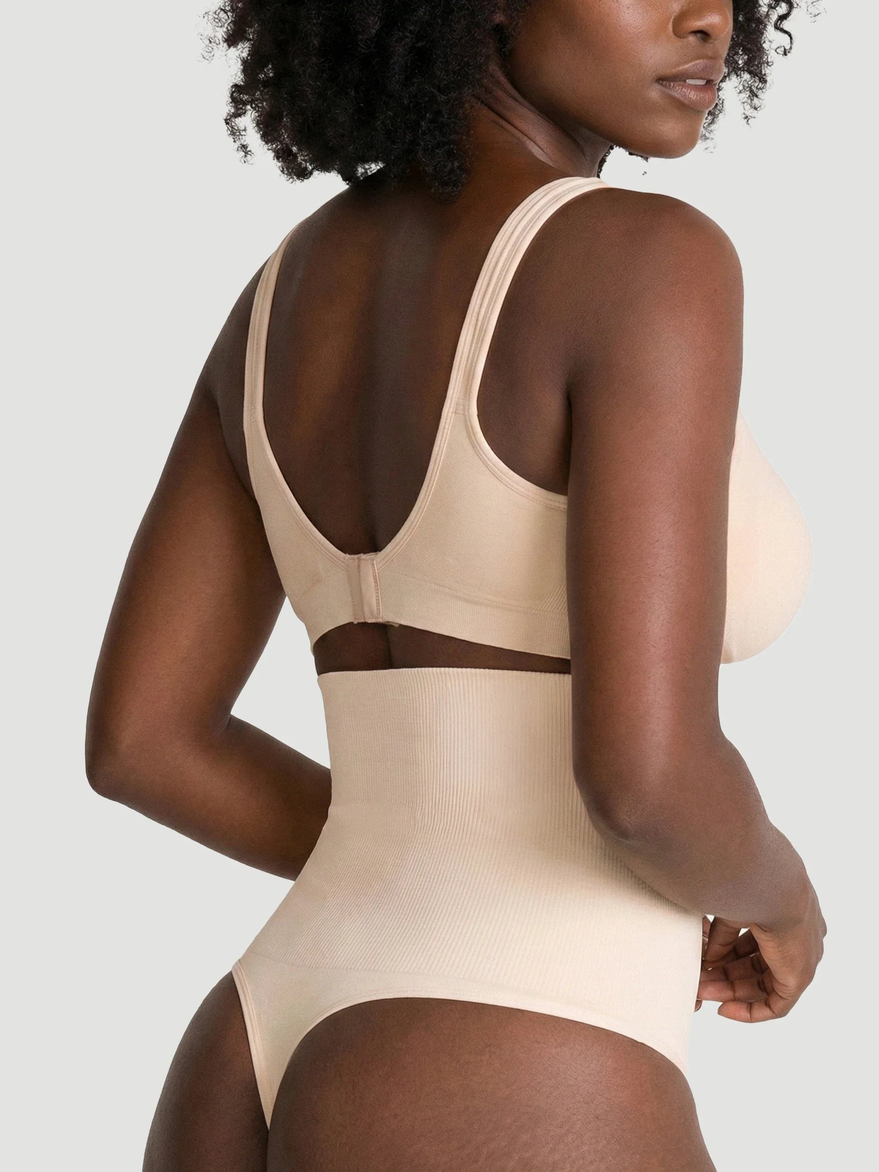 High Waisted Shaping Thong
