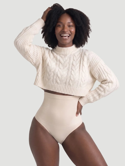 High Waisted Shaping Thong