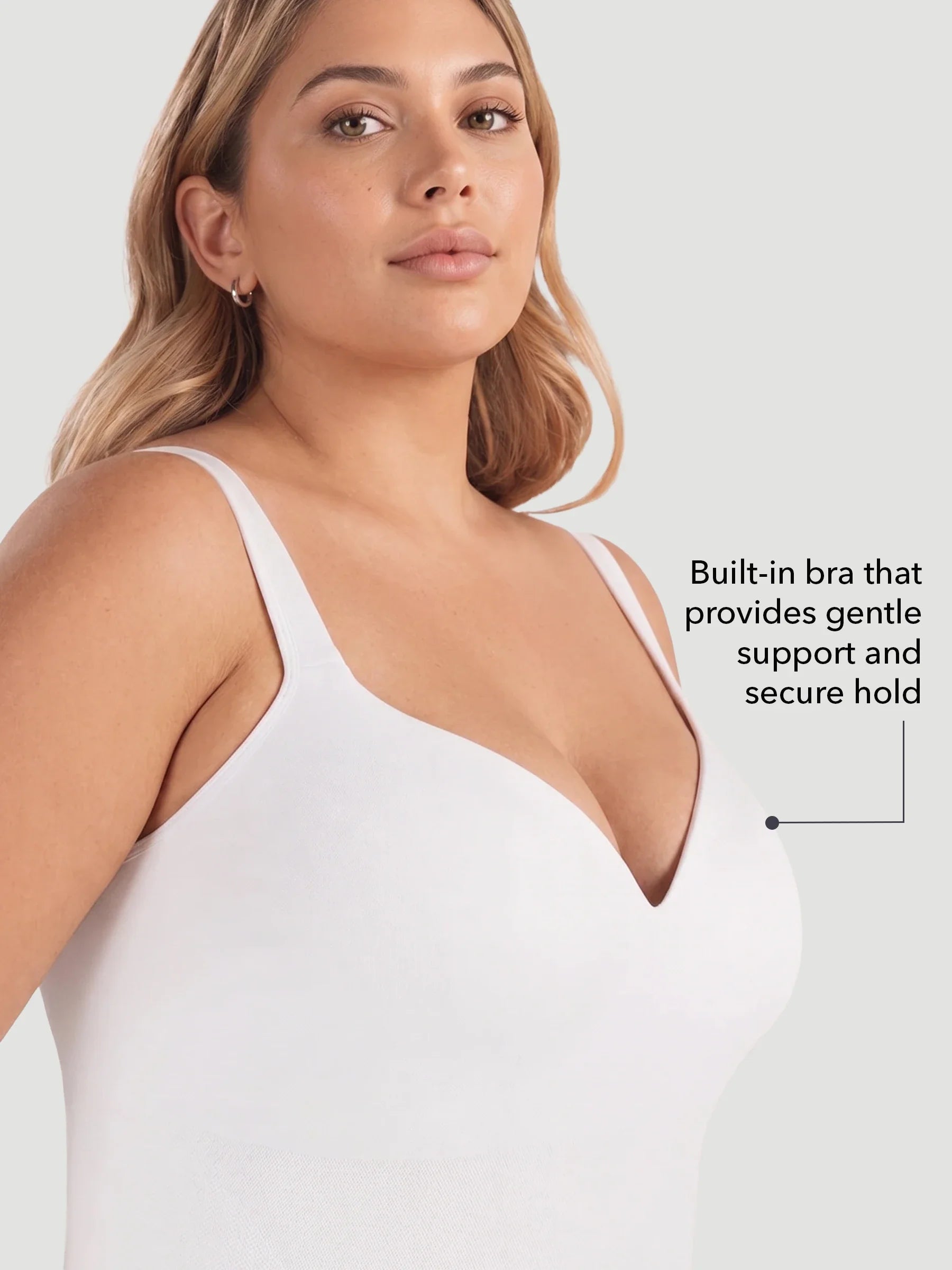 2-Pack Ultimate Comfort Built-In Bra Shaper Cami